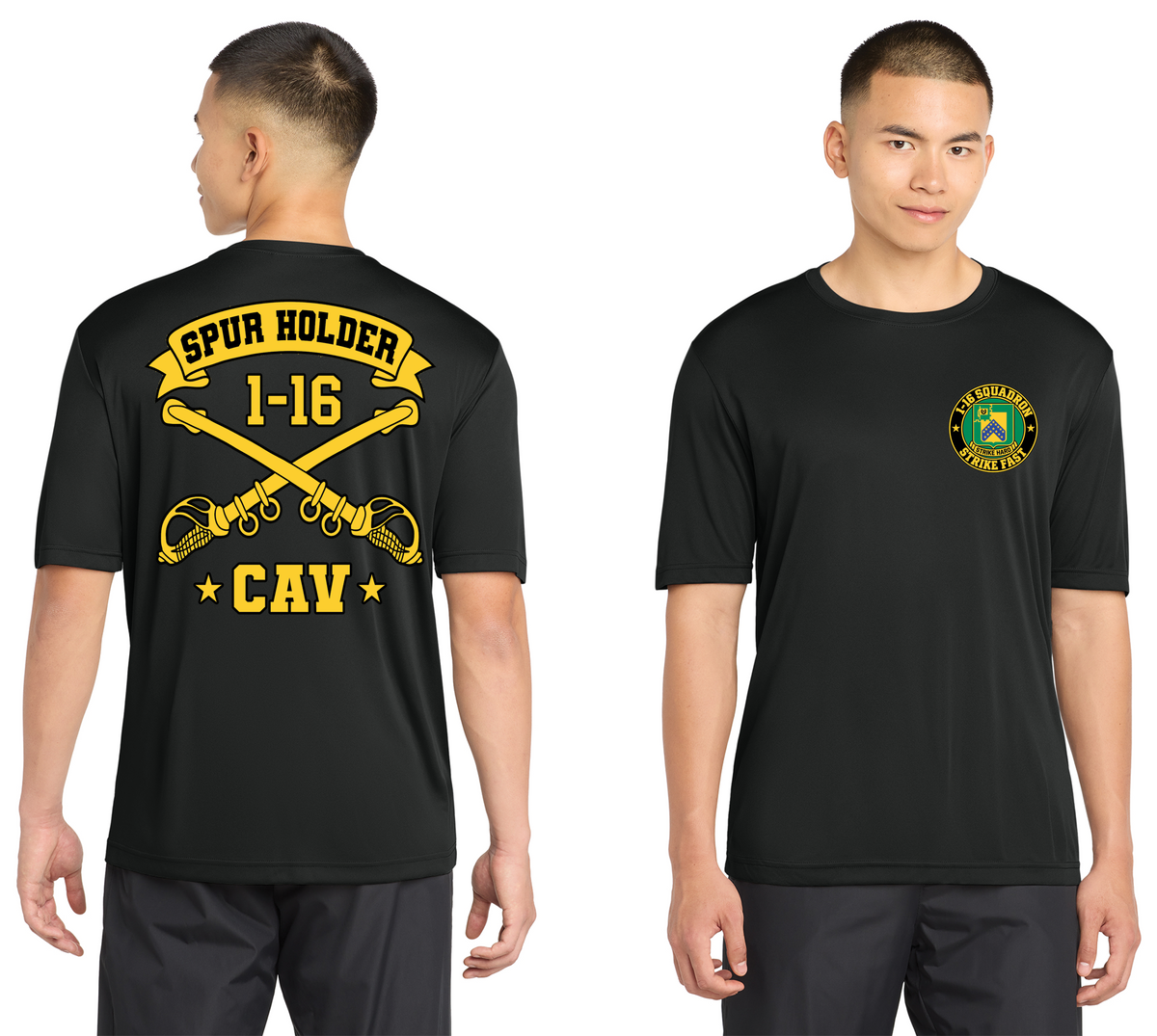 Spur Ride T-Shirt - Dri Fit - Front & Back