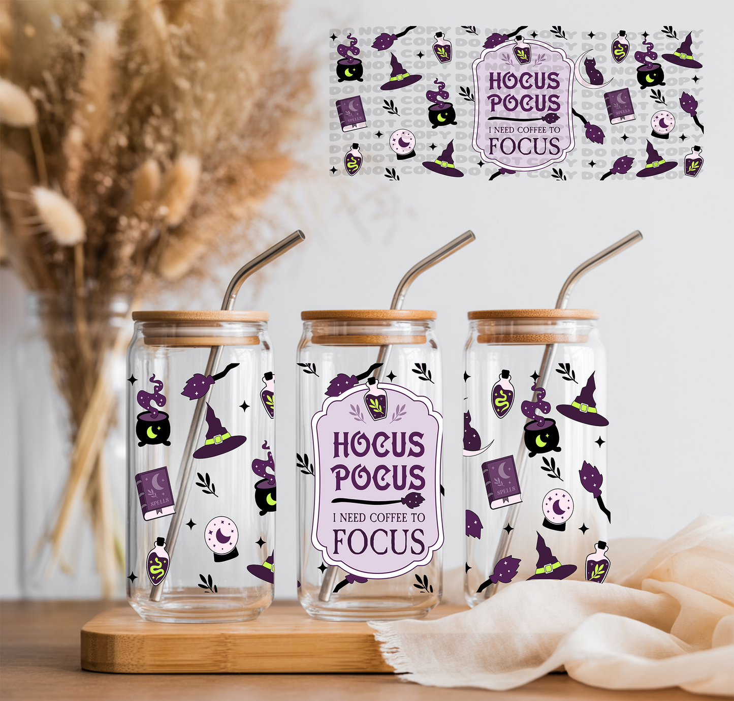 Focus Pocus - 16 oz UVDTF Wrap - Friday New Releases