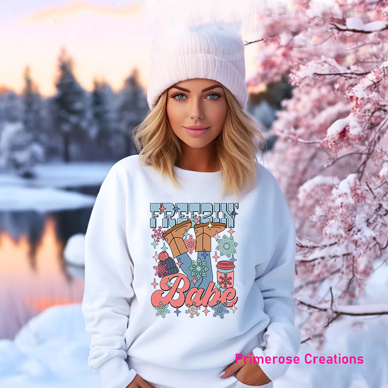 Freezin Babe DTF