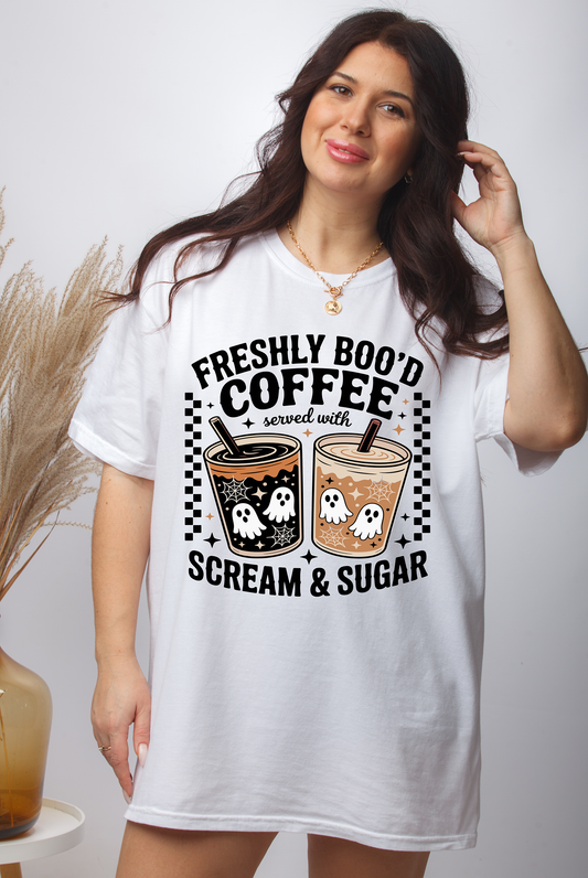 Fresh Bloody Coffee Halloween -Full Color-DTF TRANSFER