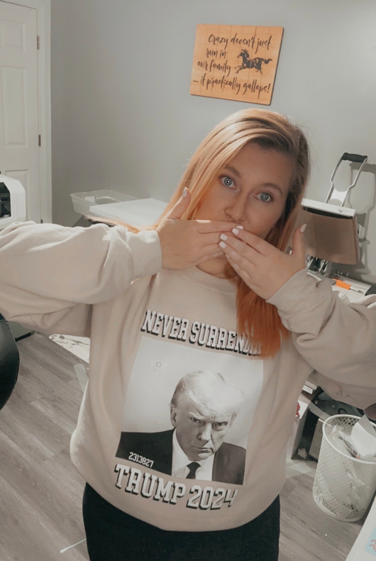 Never Surrender Sweatshirt