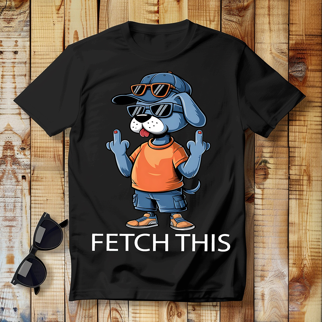 Funny Dog-Full Color DTF Tansfer