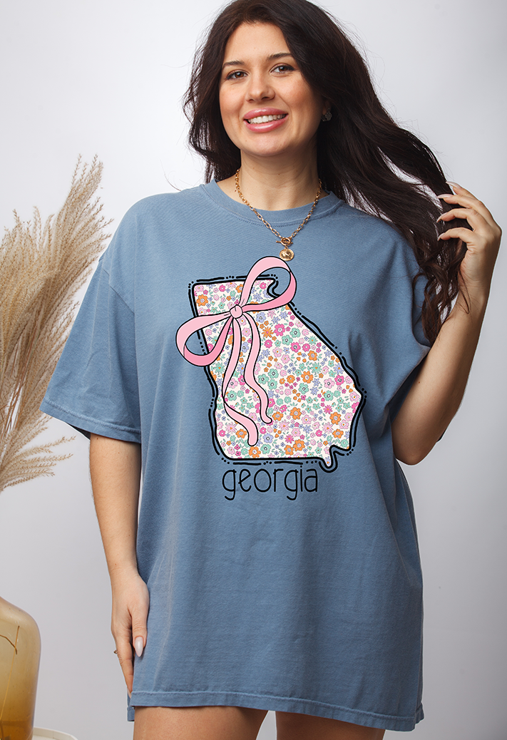 GA Floral- DTF TRANSFER