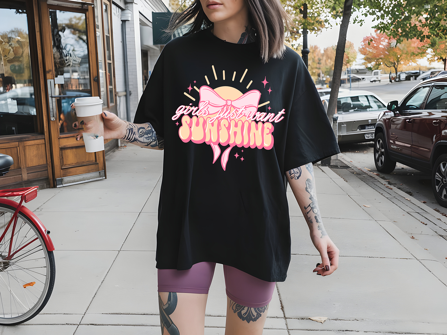 Girls Just Want Sunshine - DTF TRANSFER - WHOLESALE