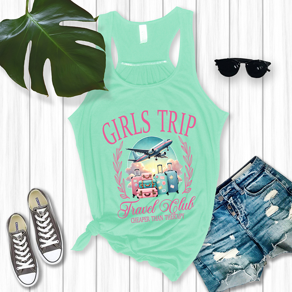Girls Trip Travel Club - DTF TRANSFER - Wholesale
