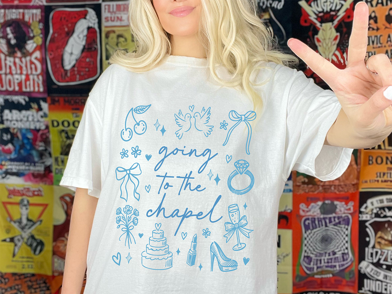 Going To The Chapel - UV DTF PRINT