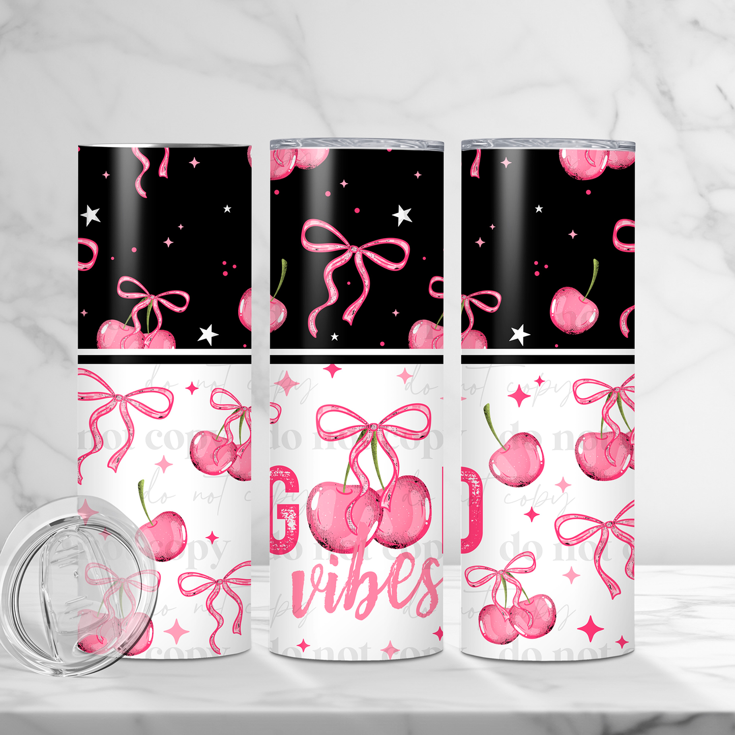 Good Vibes- 20oz TUMBLER WRAP