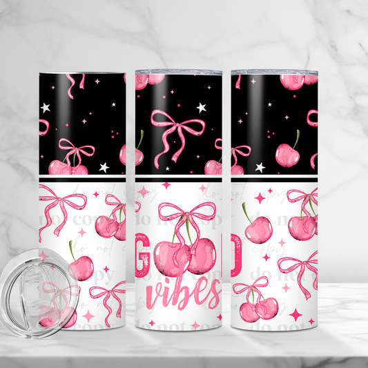Good Vibes- 20oz TUMBLER WRAP