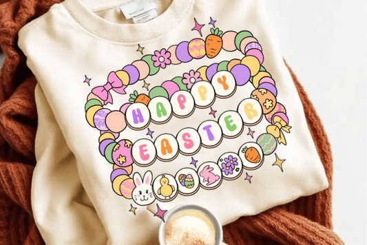 Happy Easter Bracelets - DTF TRANSFER
