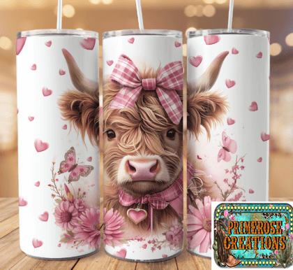 Highland Cow Pink - 20oz