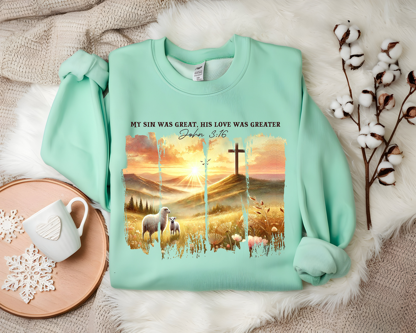His Love Is Greater - DTF TRANSFER