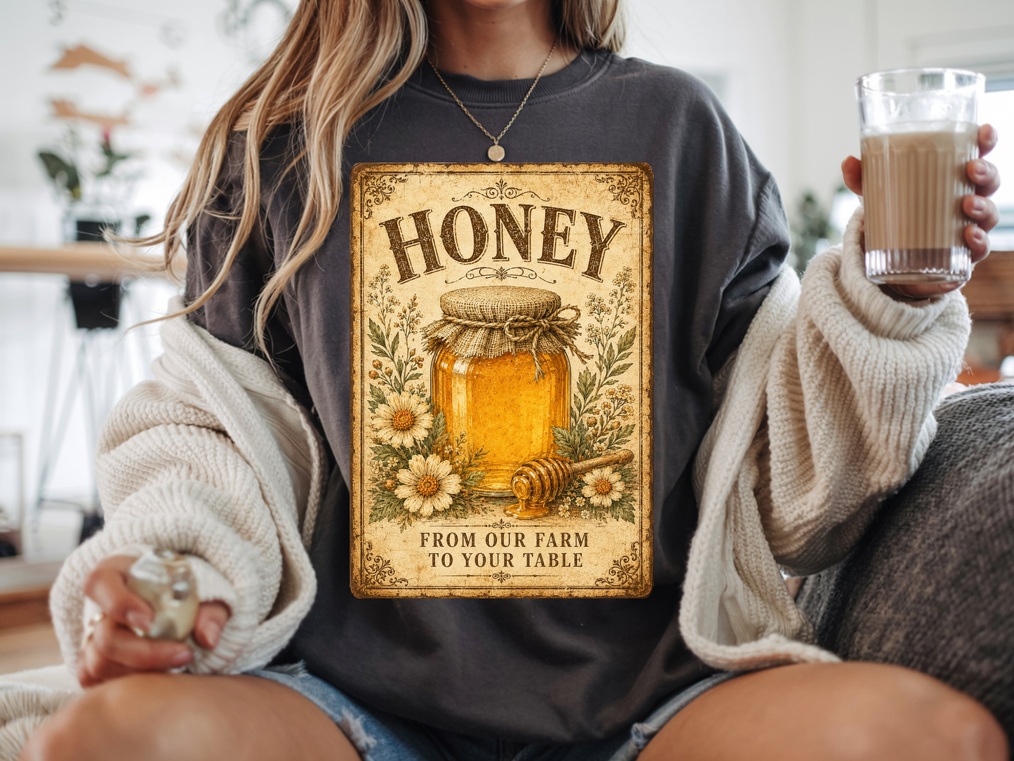 Honey - Full Color - DTF Transfer - WHOLESALE