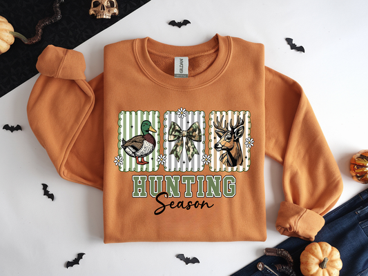 Hunting Season Preppy- Full Color- DTF TRANSFER-2-5 Business Days