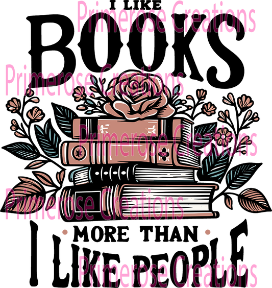 I Like Books More Than I Like People