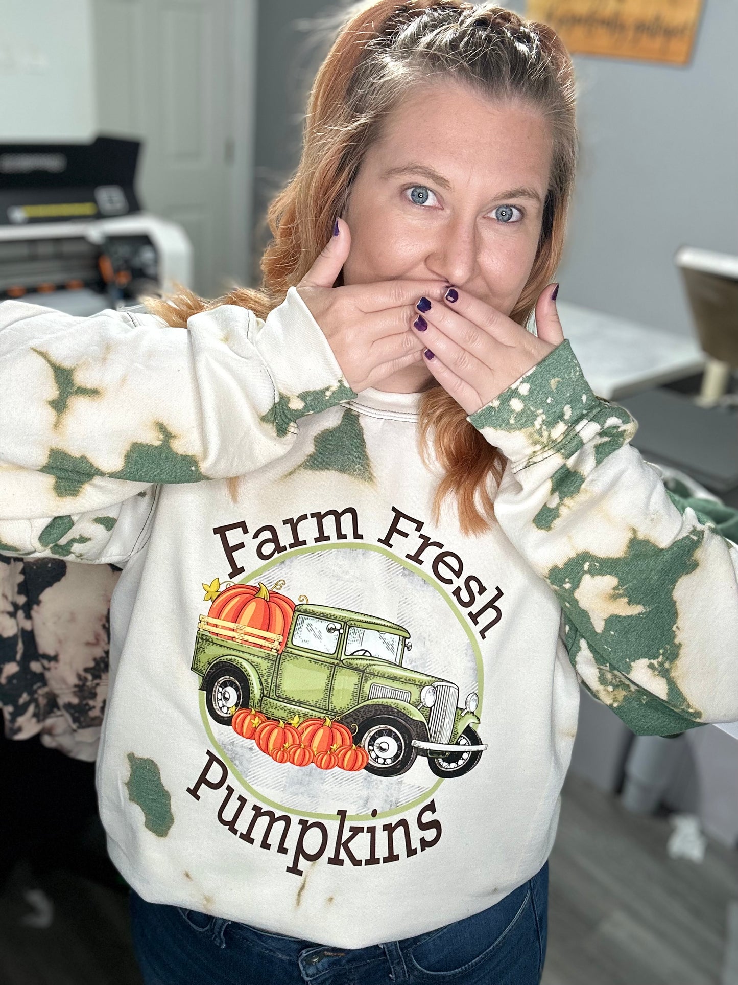 Farm Fresh Pumpkins Sweatshirt