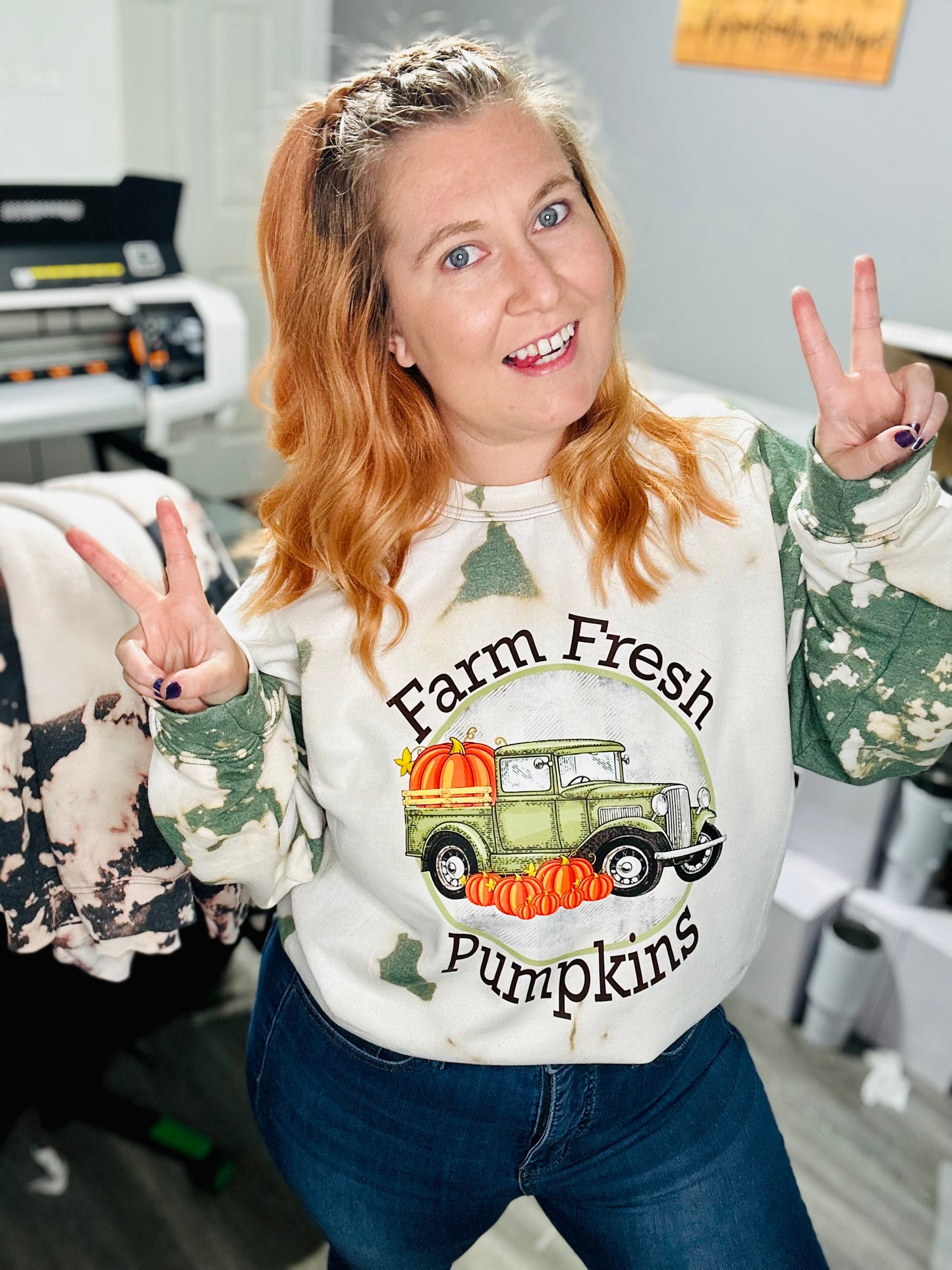 Farm Fresh Pumpkins Sweatshirt