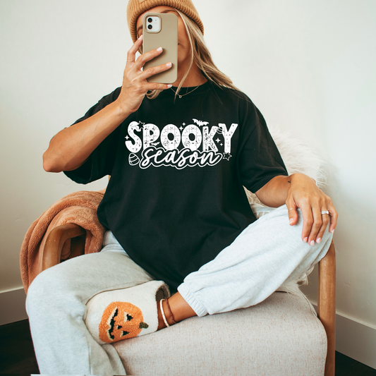 Spooky Season - White - DTF Transfer - 2-5 Business Days