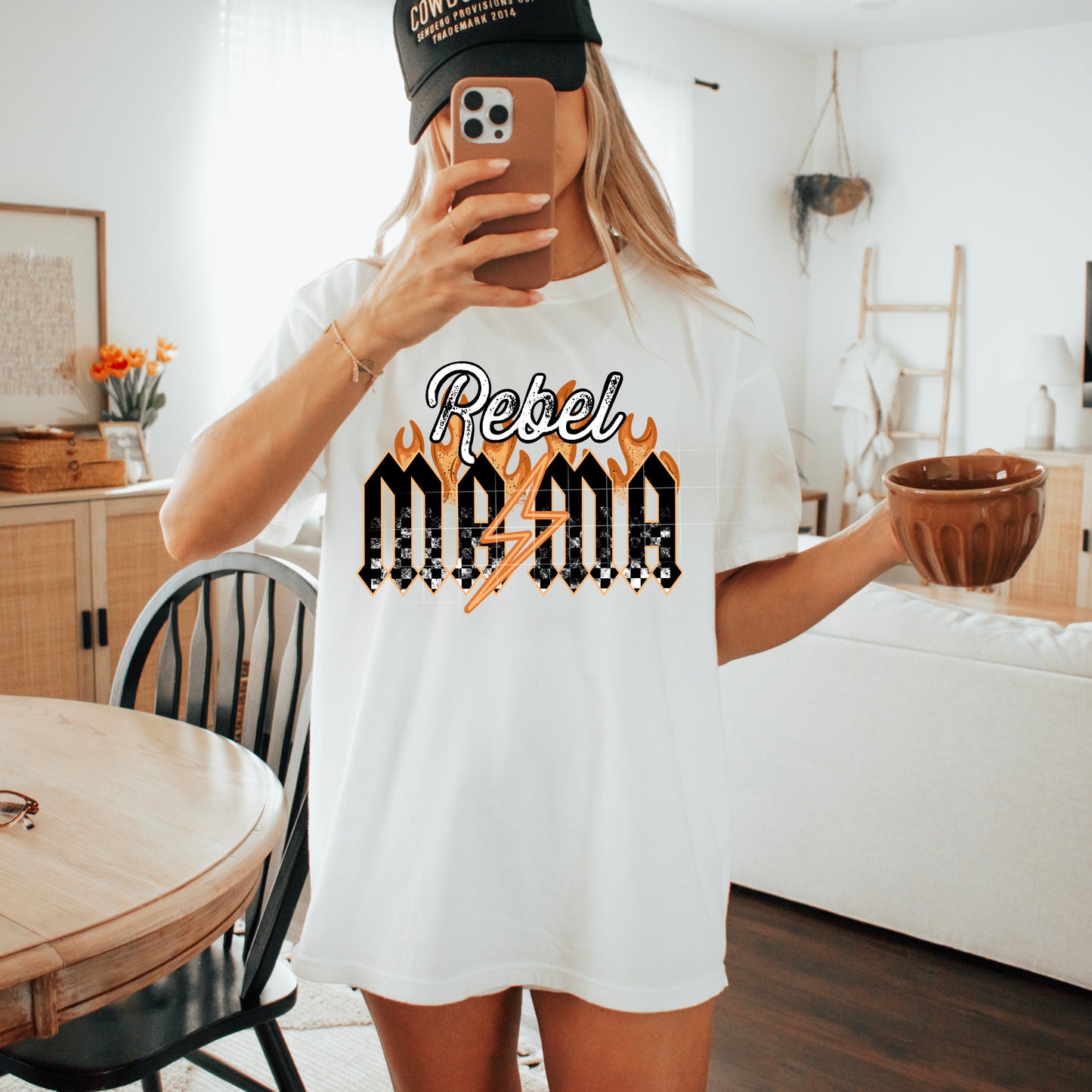 Rebel Mama- Full Color DTF Transfer -RTS # 81
