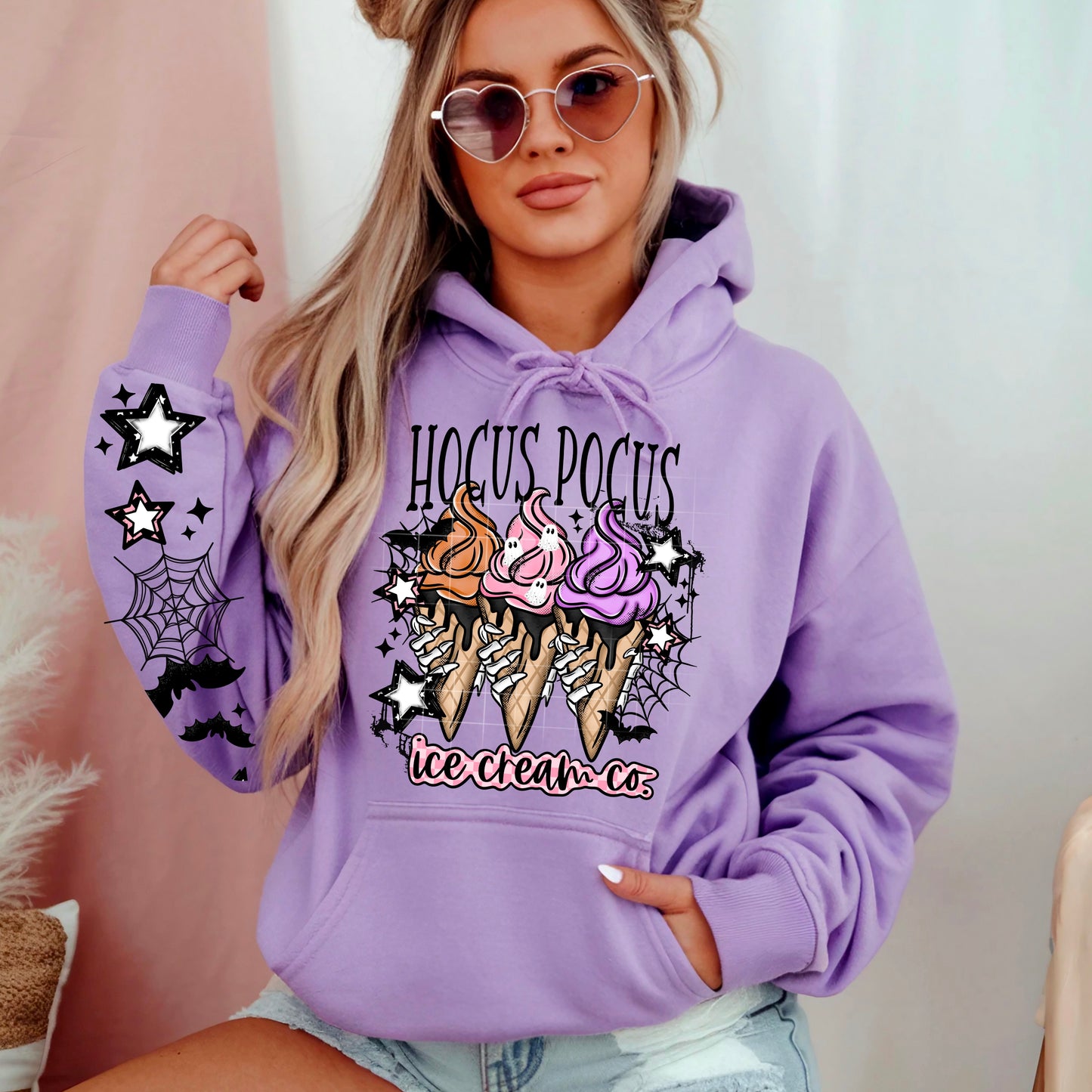 HP Ice Cream W/ Double Sleeve- Full Color DTF Transfer