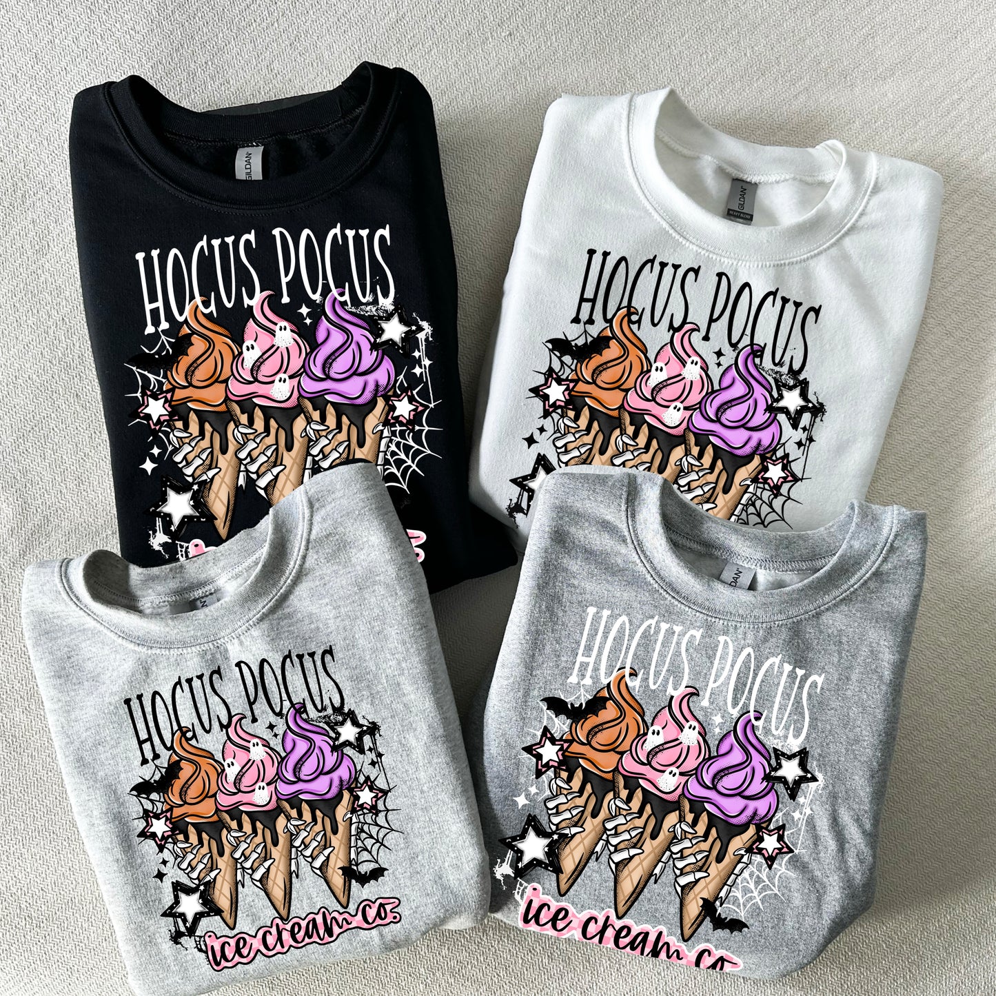 HP Ice Cream W/ Double Sleeve- Full Color DTF Transfer