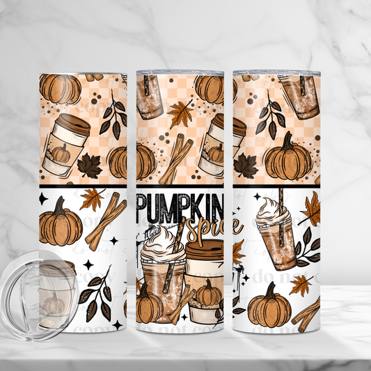 Pumpkin Spice-20oz TUMBLER WRAP