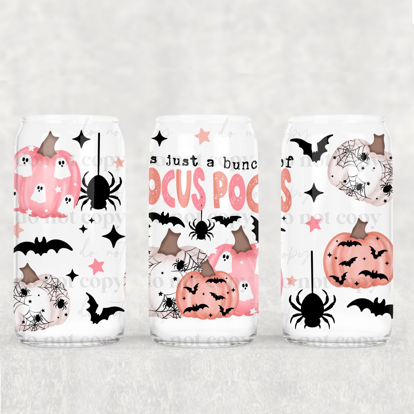 HP Pumpkins -16 oz UVDTF Wrap - RTS