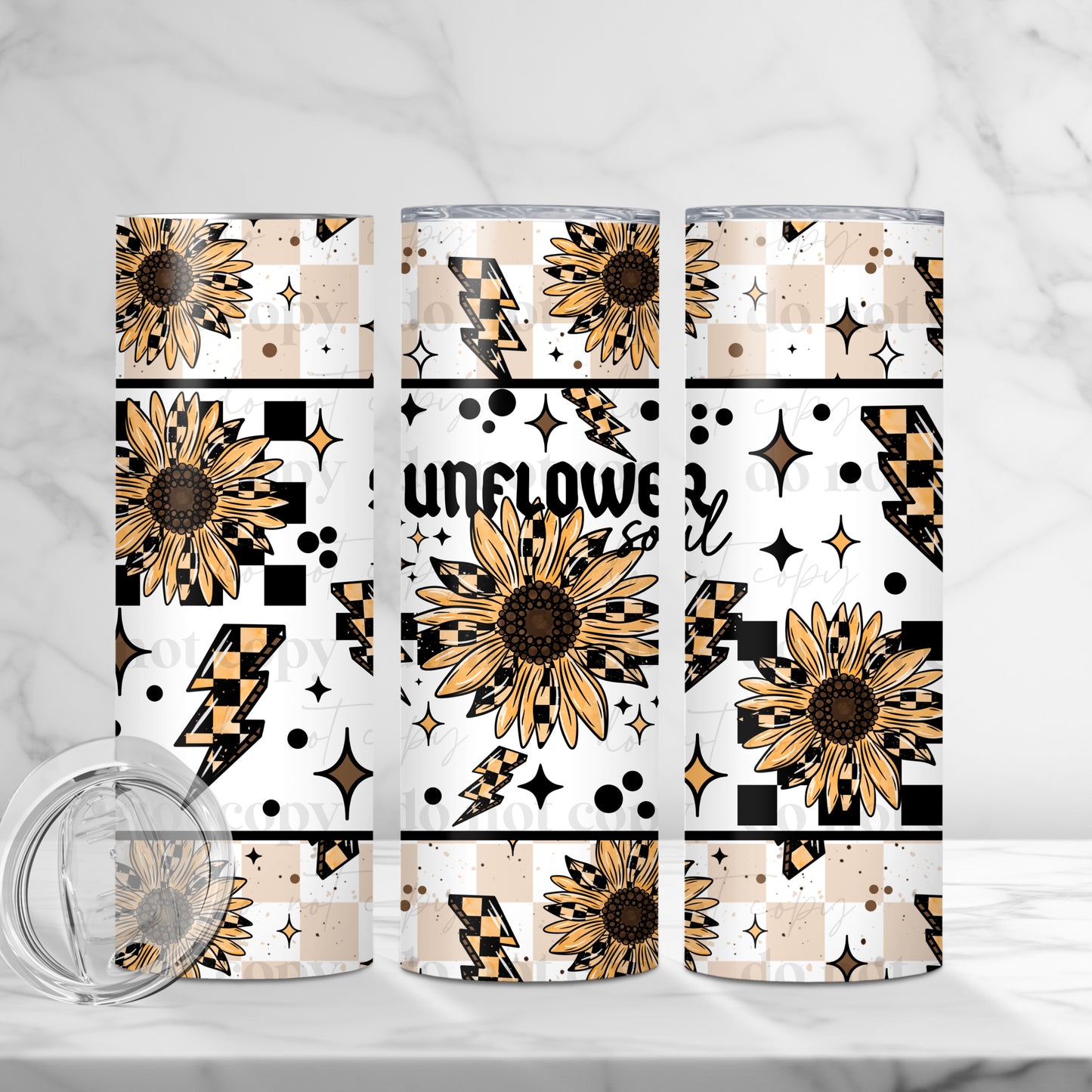 Sunflower- 20oz Sublimation