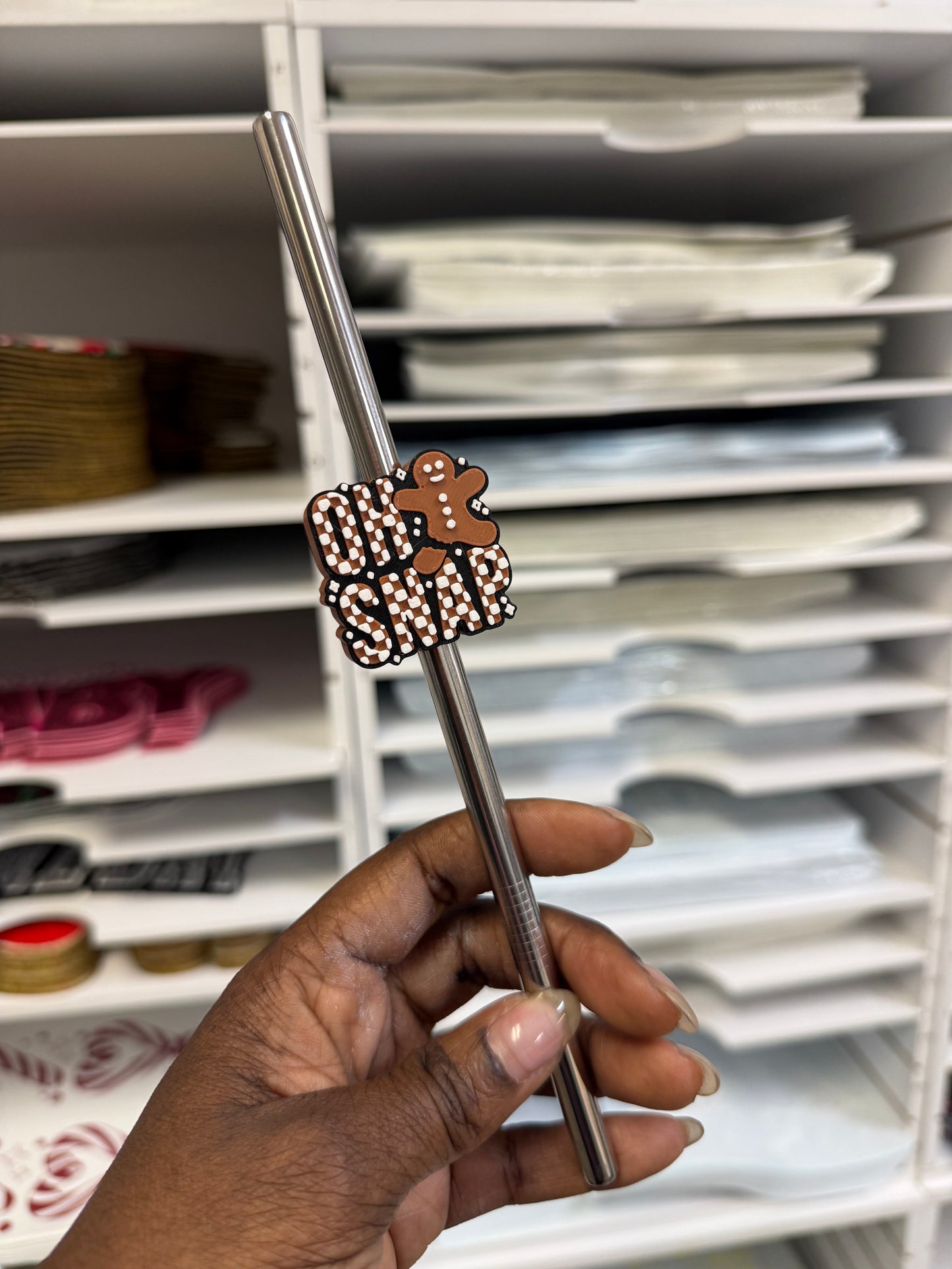 Oh Snap - 8mm Straw Topper (Standard Straw Size) Straw Not Included