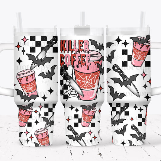 Killer Coffee - 40oz Tumbler Wrap