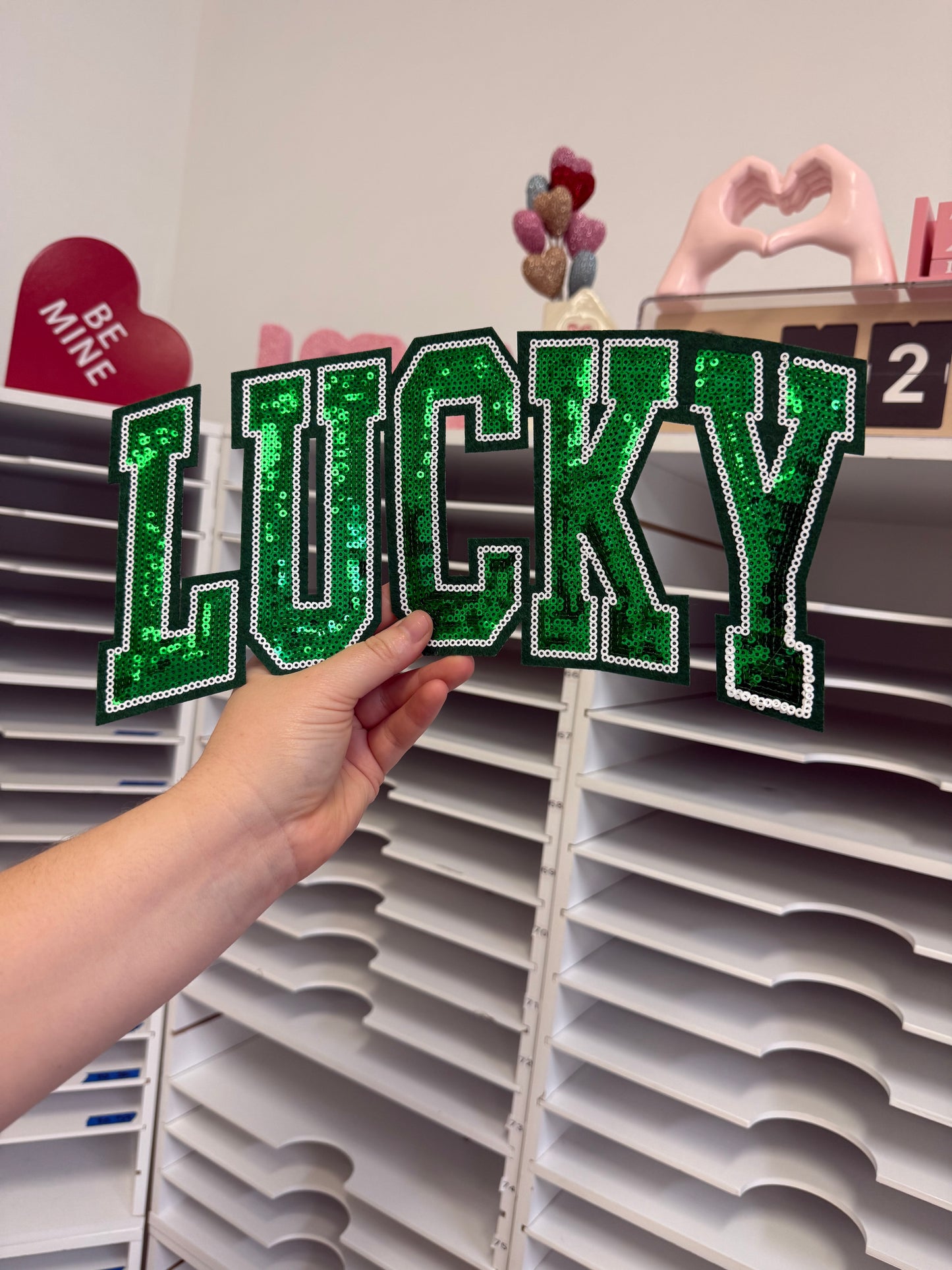 Lucky- Sequin Patch -RTS