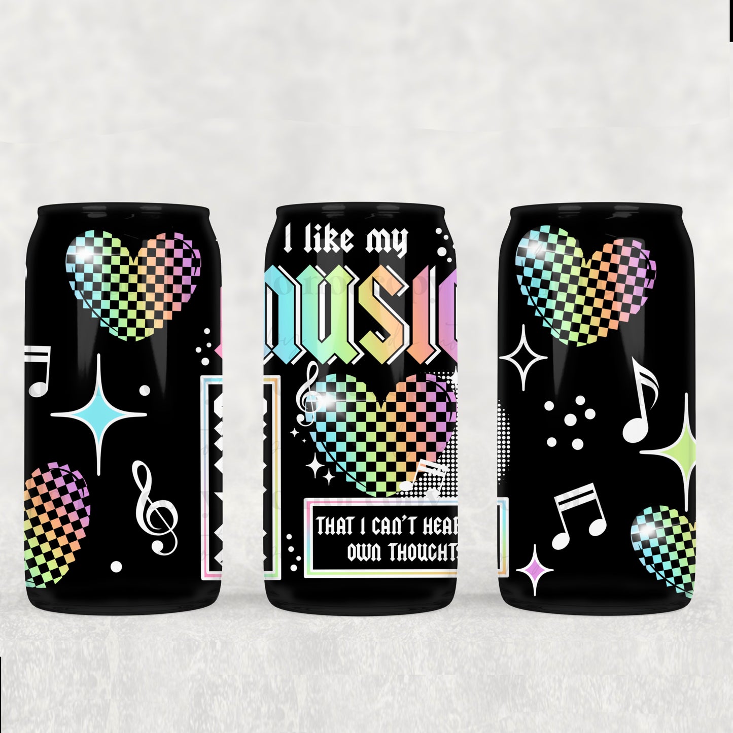 I Like Music- UV DTF PRINT