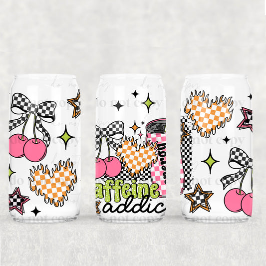 Caffeine Addict- UVDTF Wrap