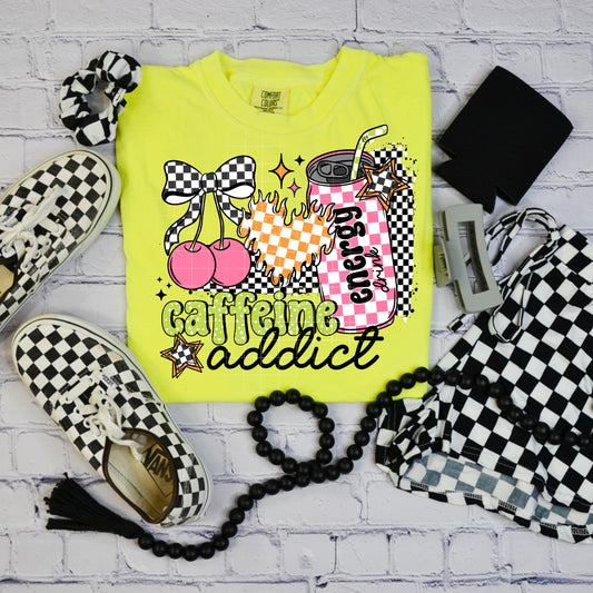 Caffeine Addict- DTF TRANSFER
