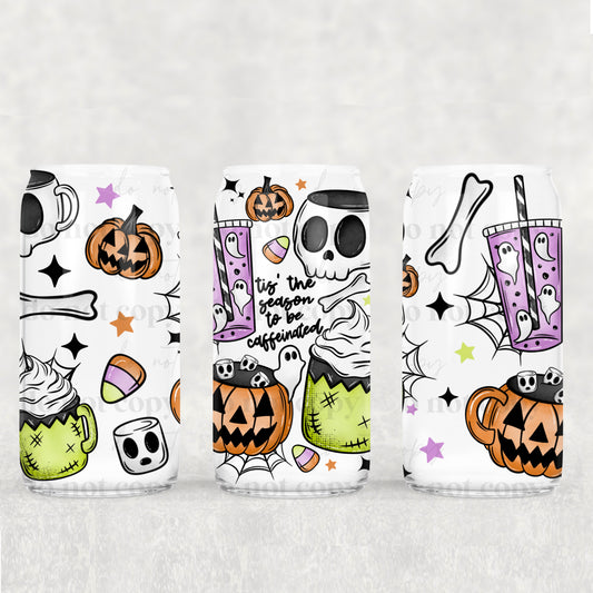 To Be Caffeinated - 16 oz UVDTF Wrap -RTS