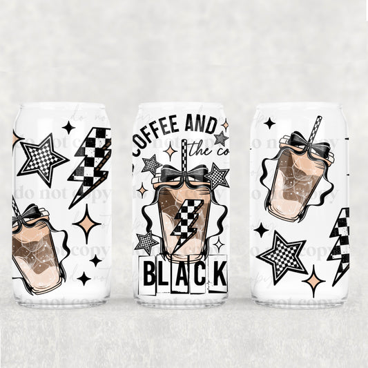 Black Coffee- UV DTF PRINT