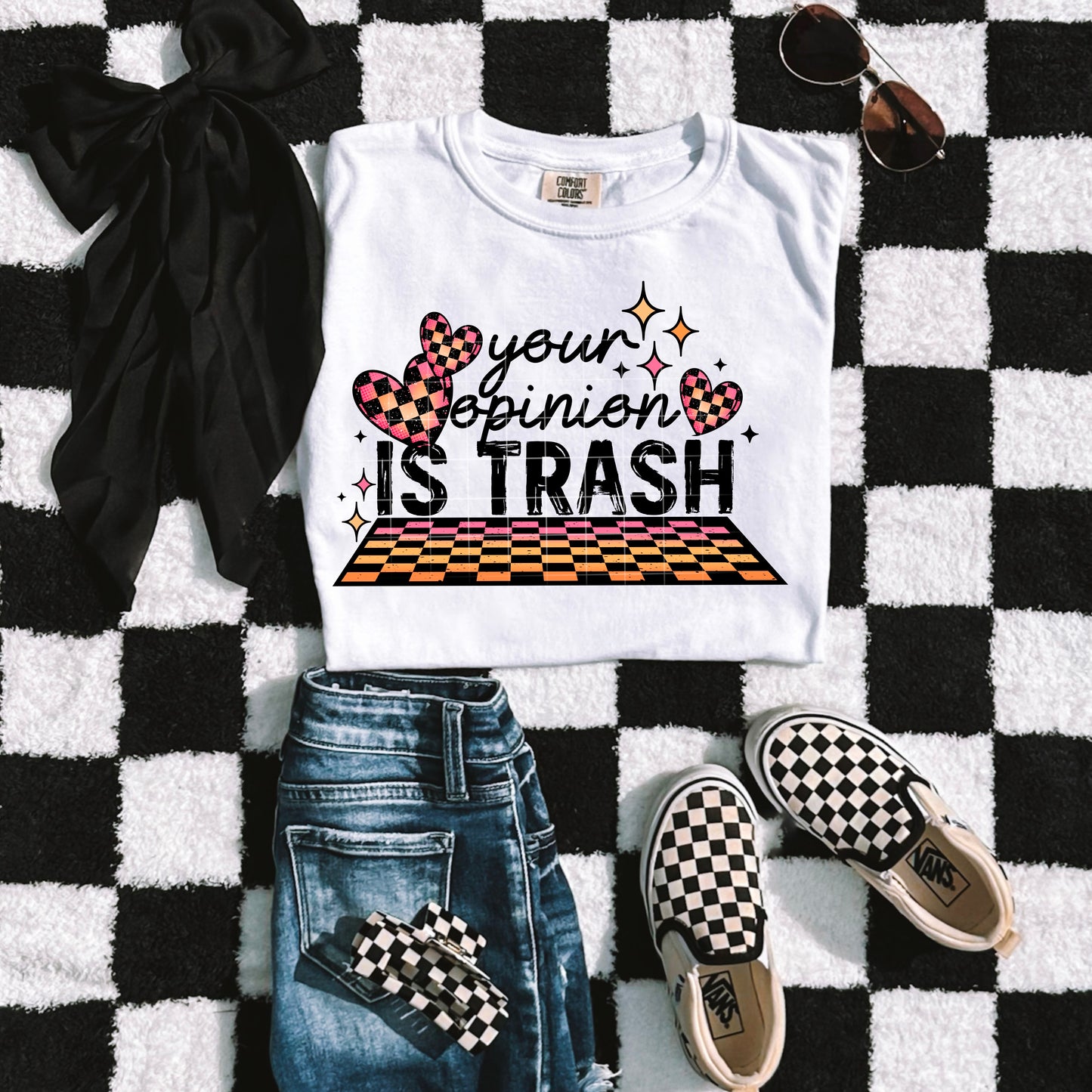 Your Opinion is Trash - Full Color DTF Transfer