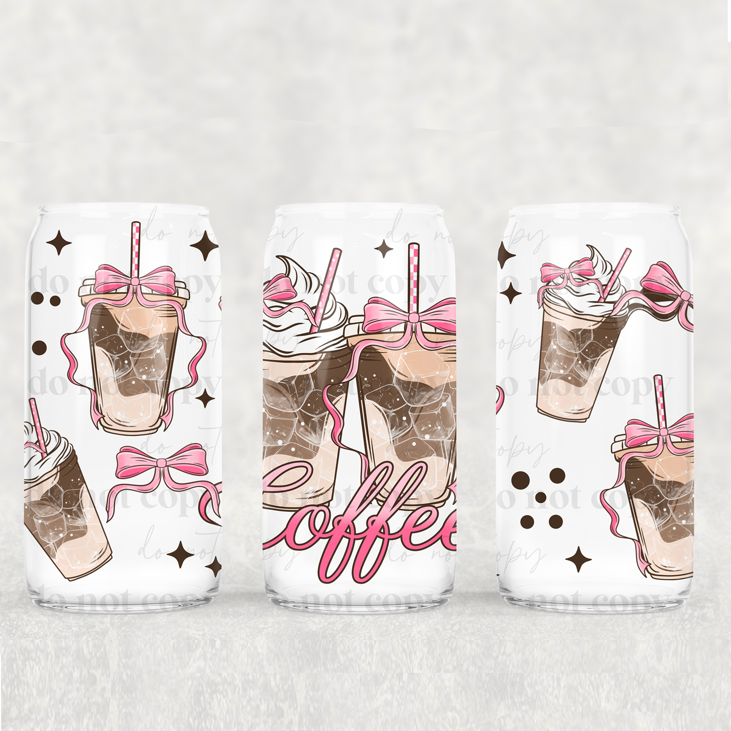 Coffee-Pink- UVDTF