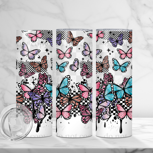 Butterfly's-20oz TUMBLER WRAP