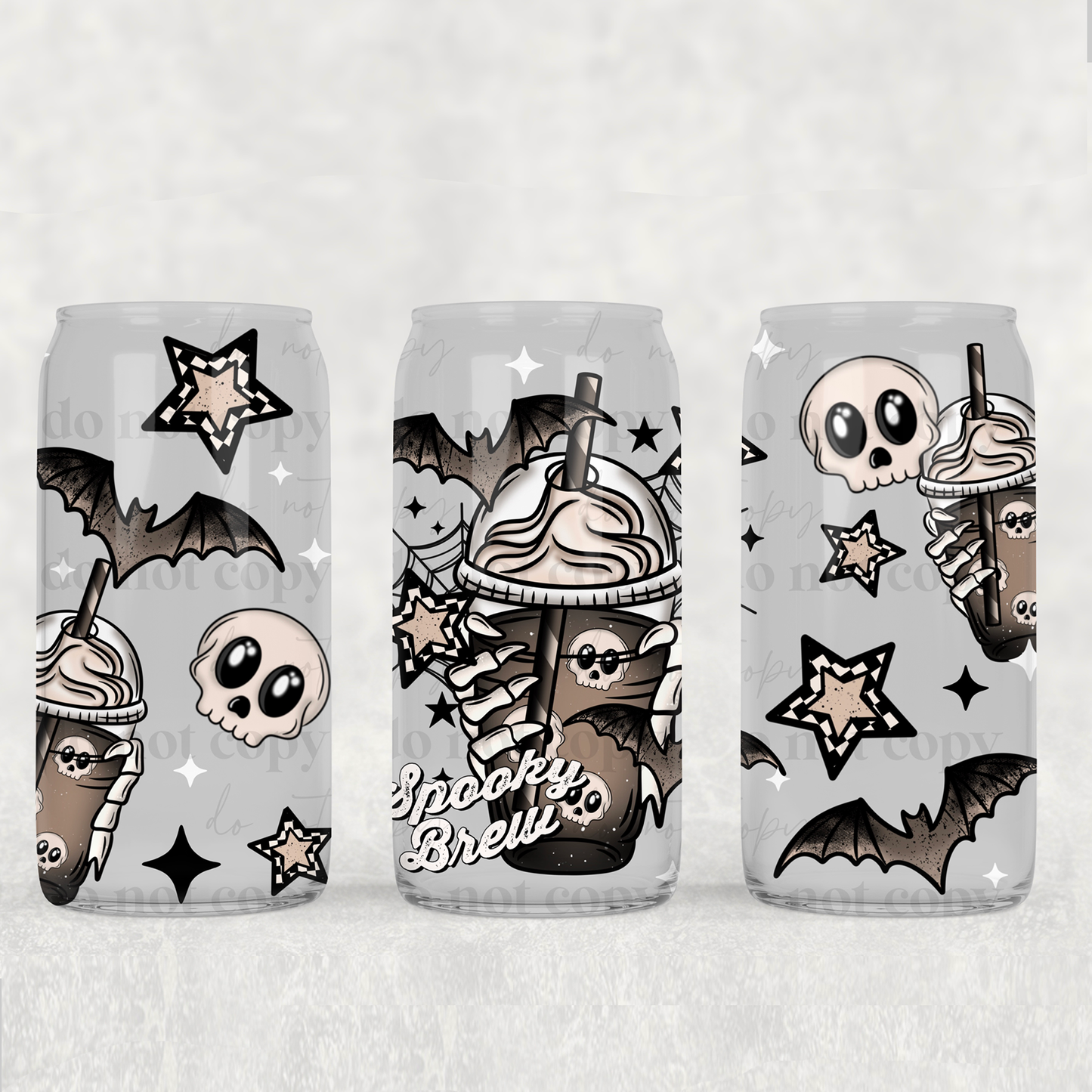 Spooky Brew- UVDTF Wrap