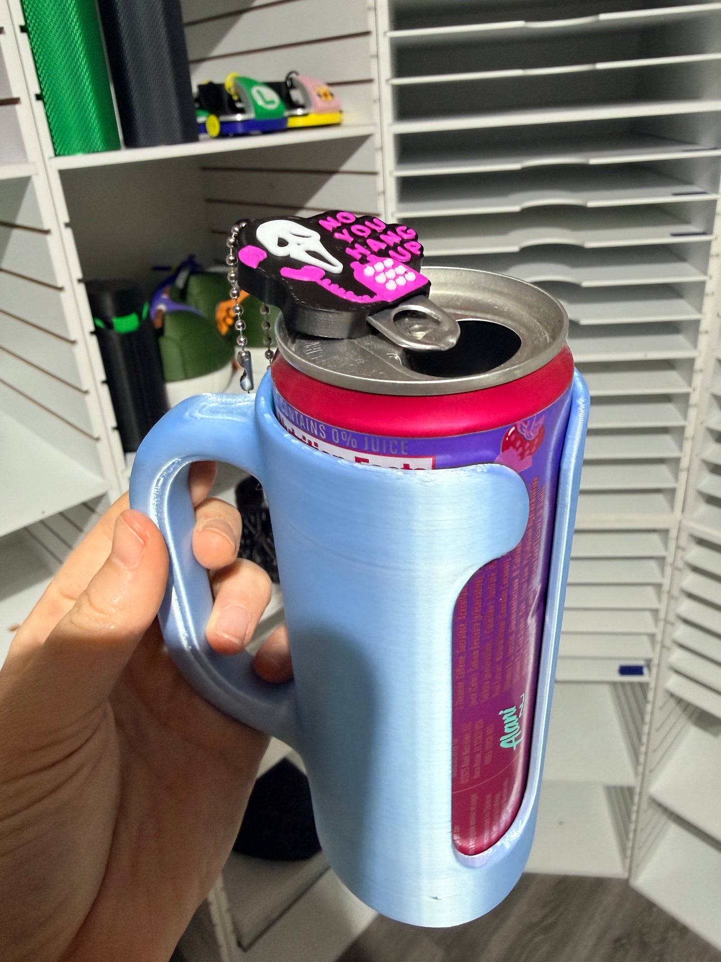 No You Hang Up - Can Tab Opener Keychain - 3D Printed - Flash Grab Friday