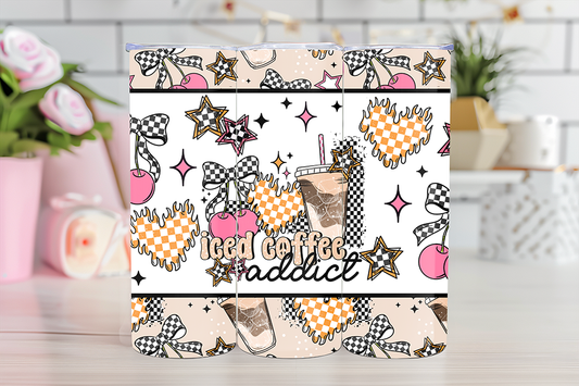 Ice Coffee Addict- 20oz Sublimation