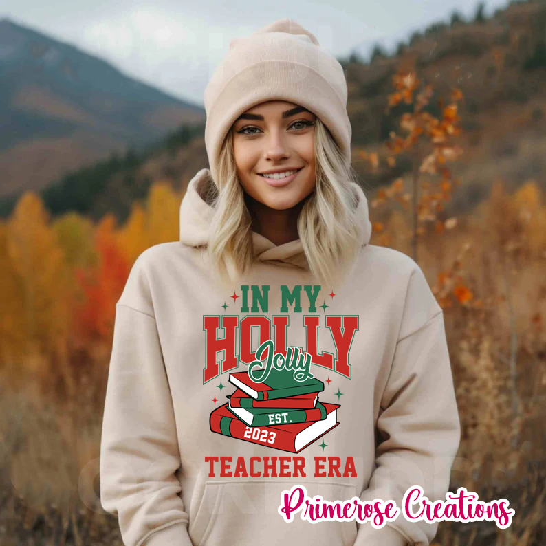 In My Holly Jolly Teacher ERA DTF