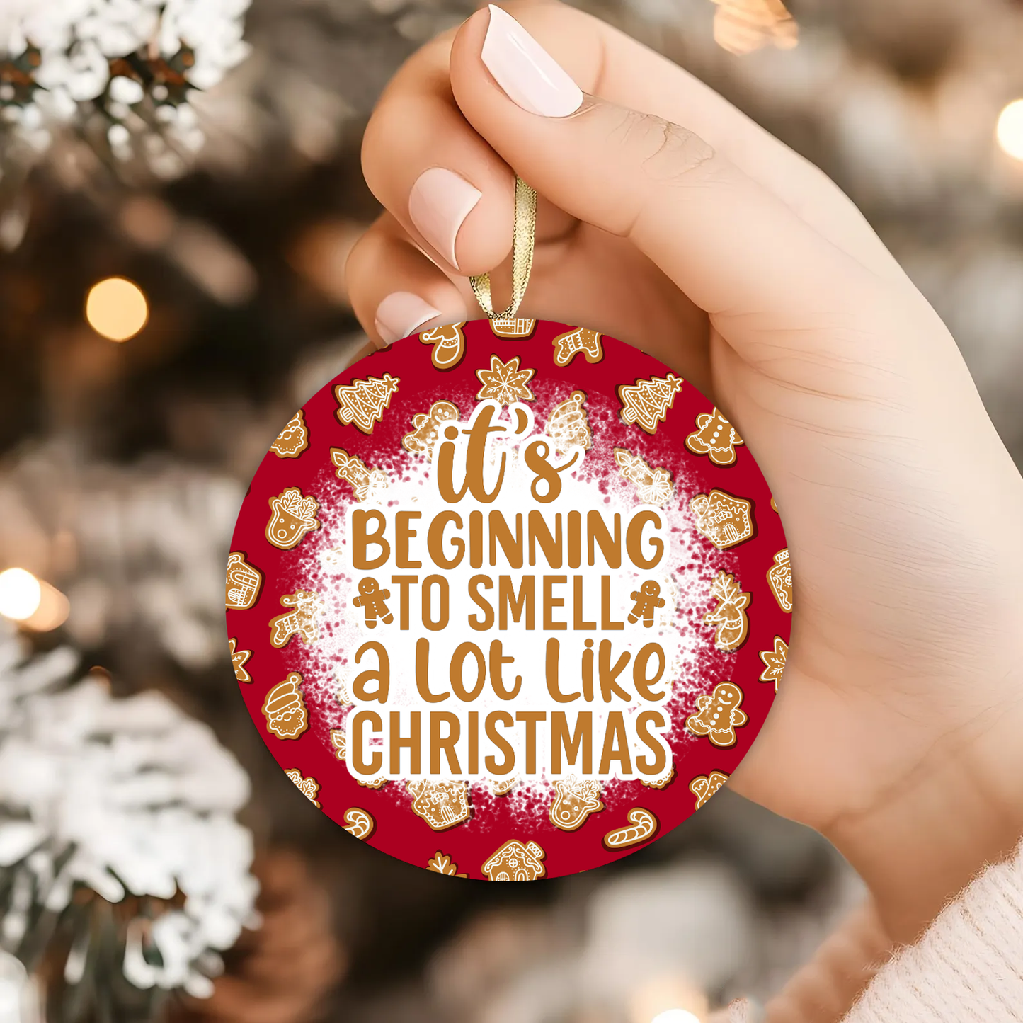 It's Beginning-UV Ornament Sticker -RTS