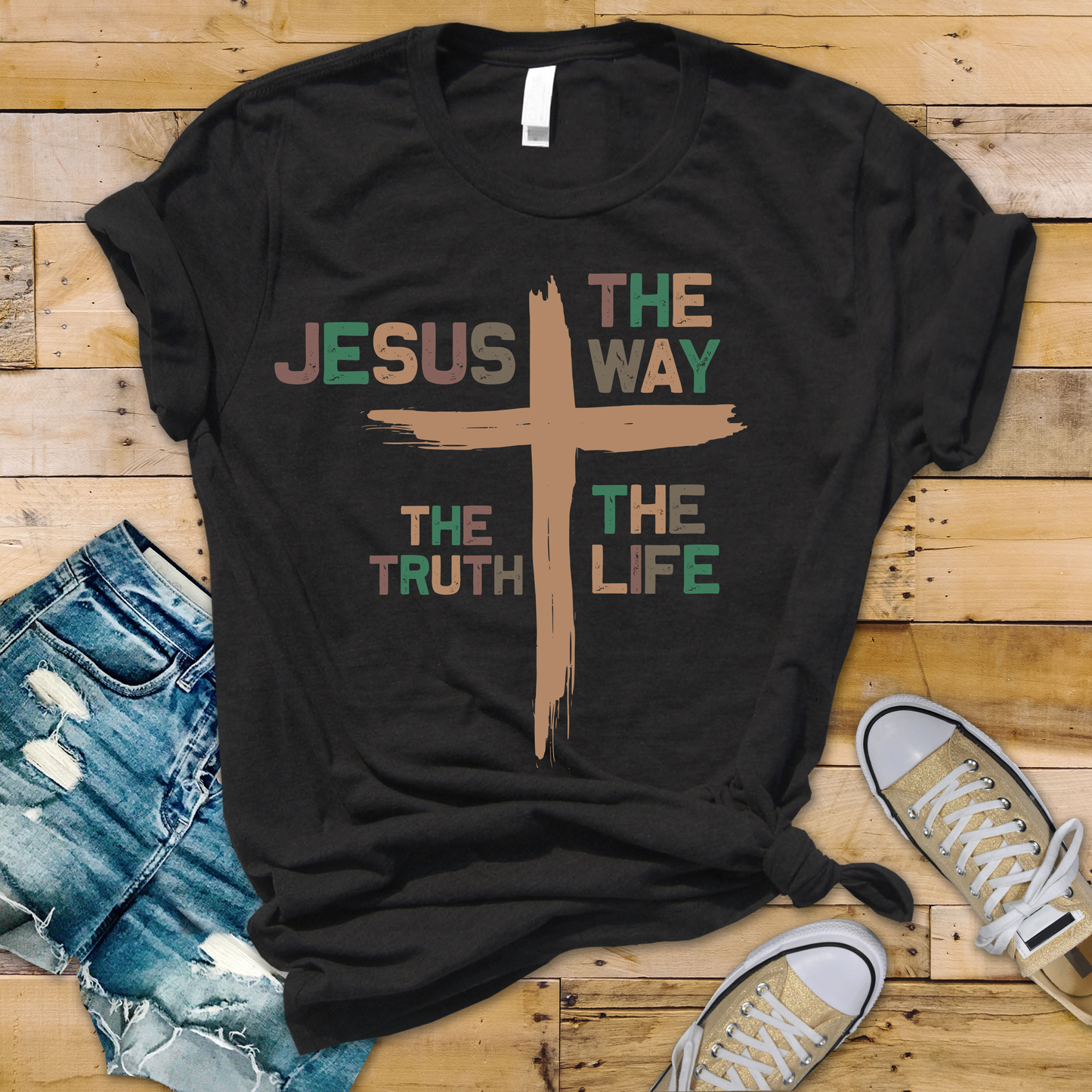 Jesus The Way-Full Color-DTF Transfer