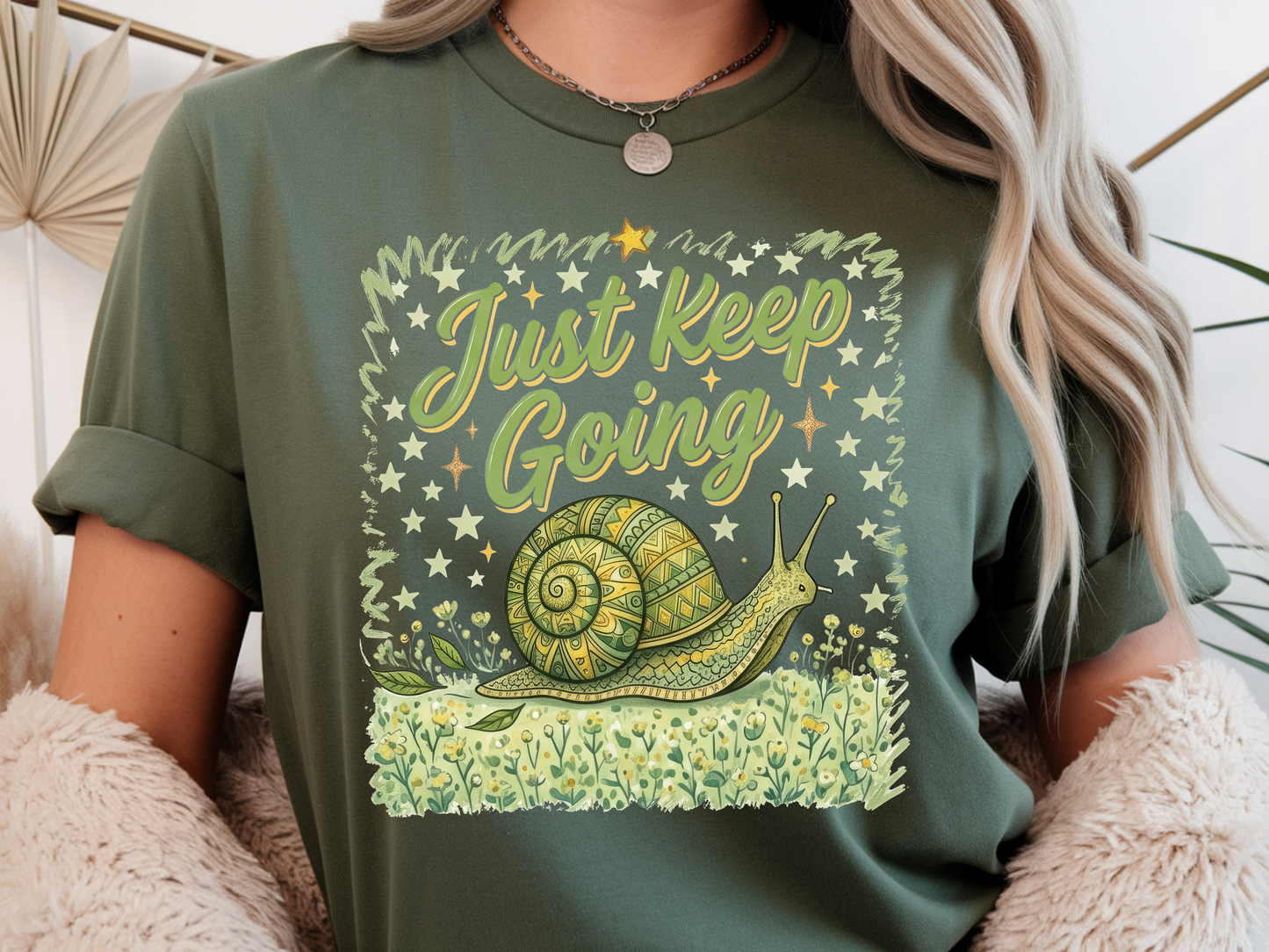 Just Keep Going - Full Color DTF TRANSFER - WHOLESALE