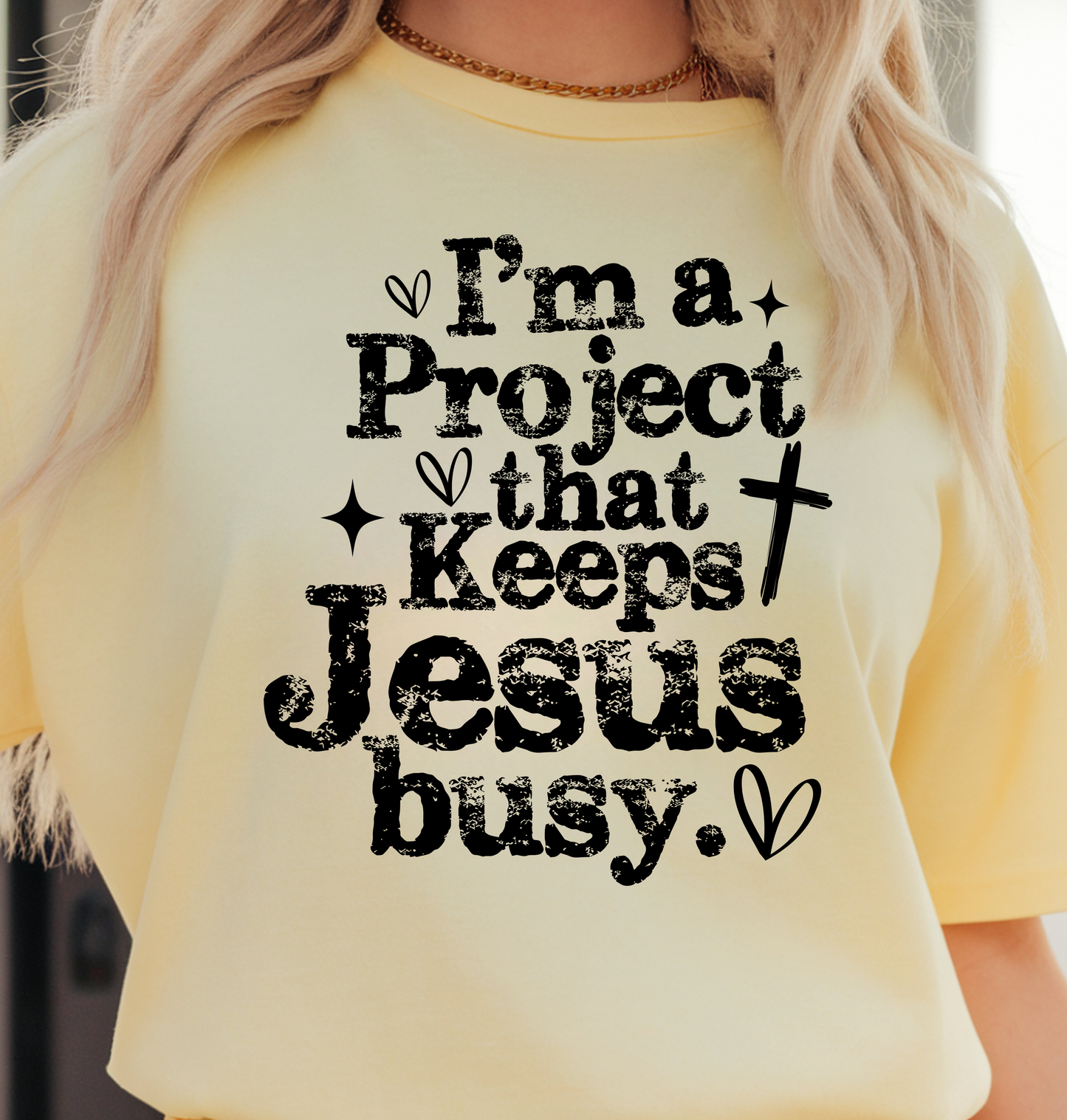 Keep Jesus Busy - Full Color - DTF Transfer - 2-5 Business Days