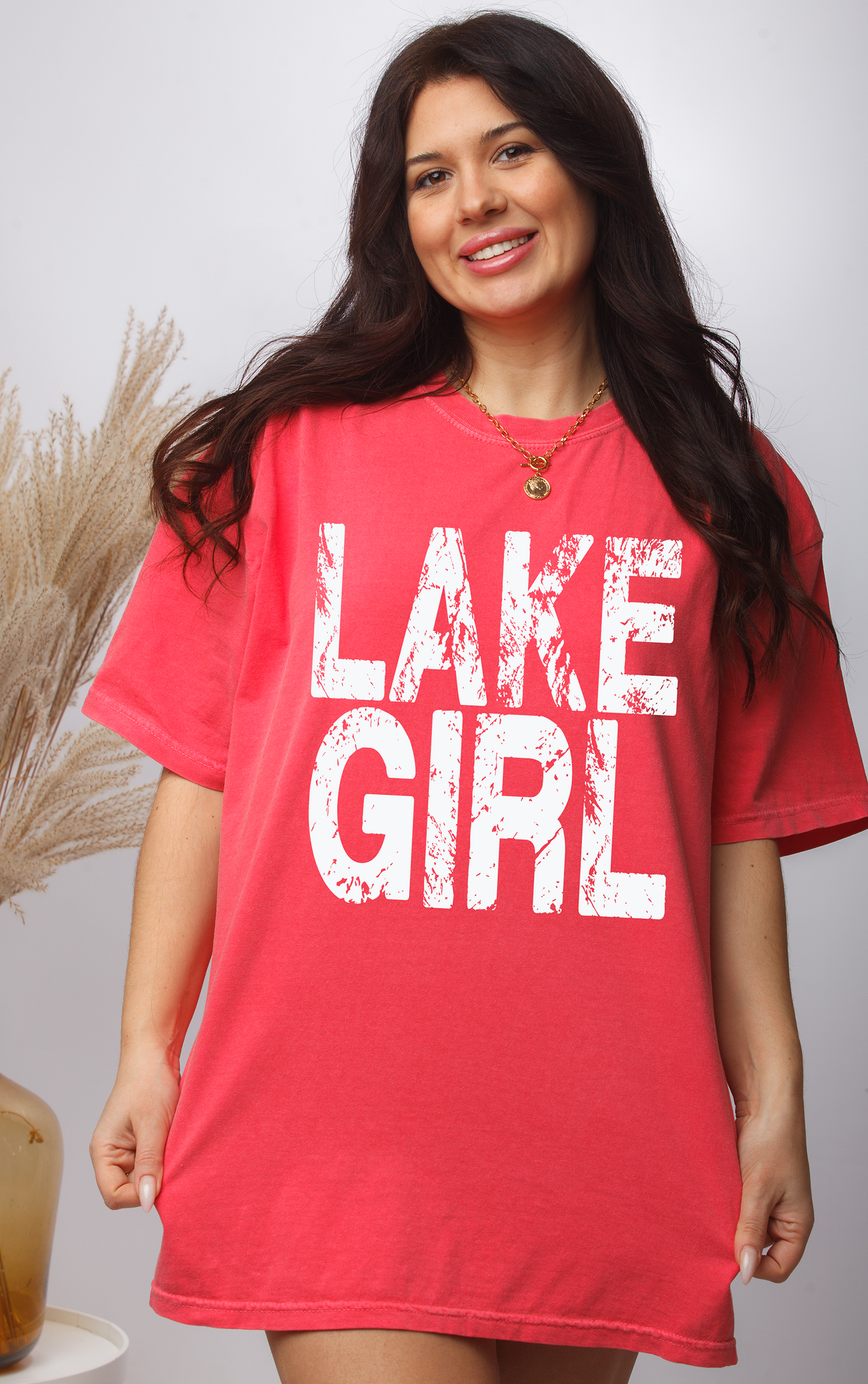 Lake Girl - White - Full Color - DTF Transfer - 2-5 Business Days