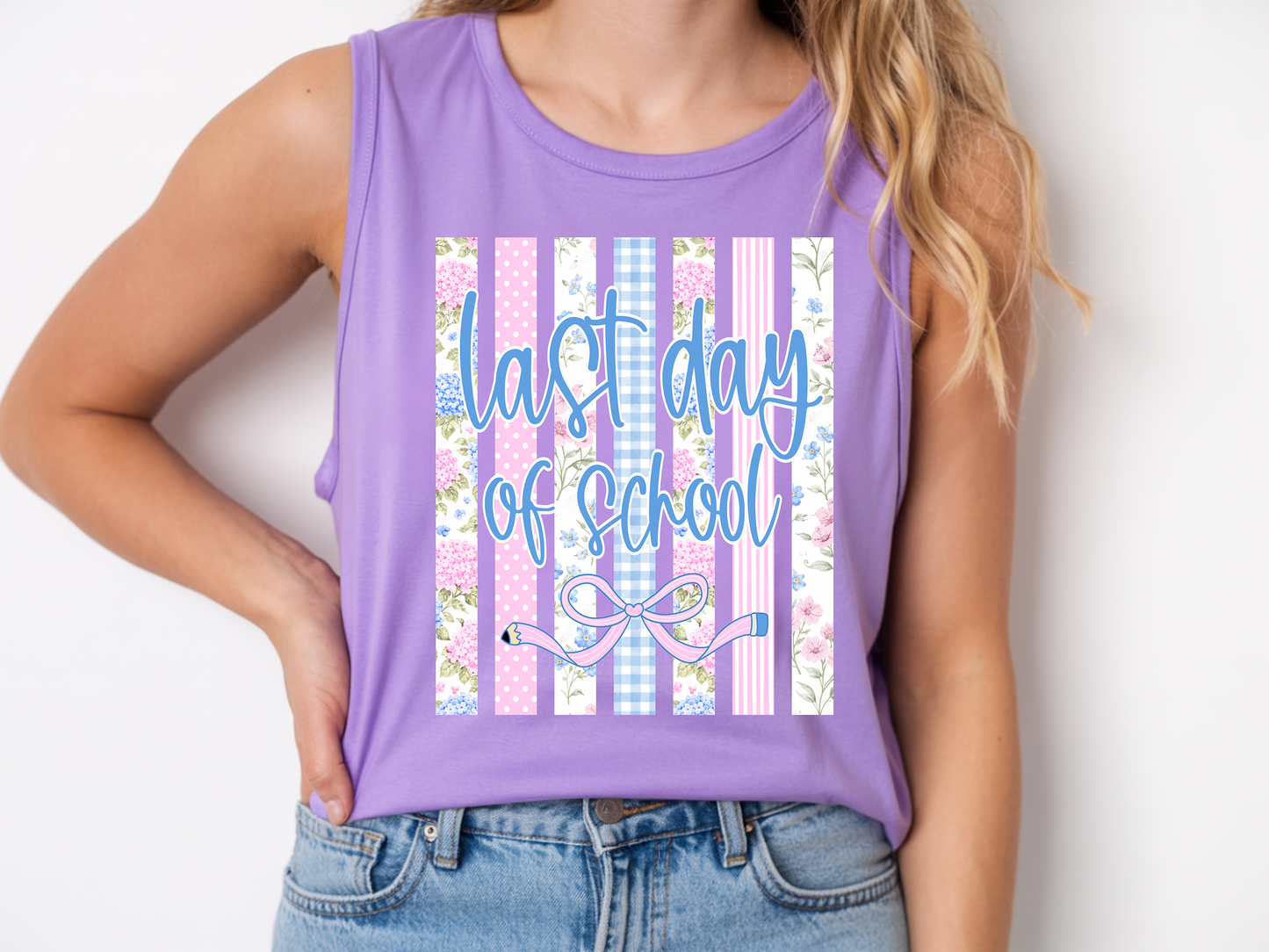 Last Day of School - Full Color - DTF Transfer - 2-5 Business Days