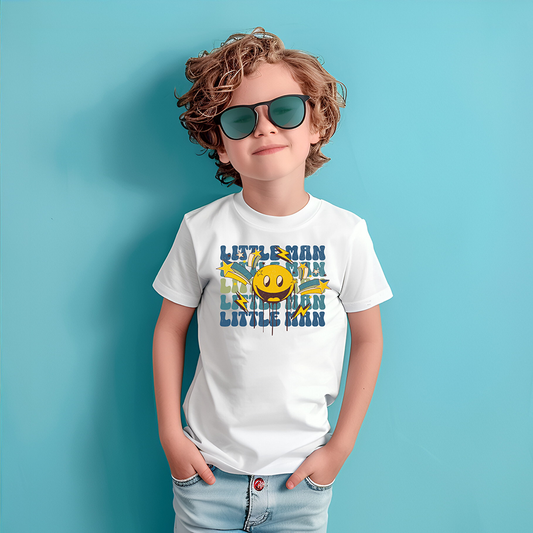 Little Man Repeat - Youth - DTF TRANSFE