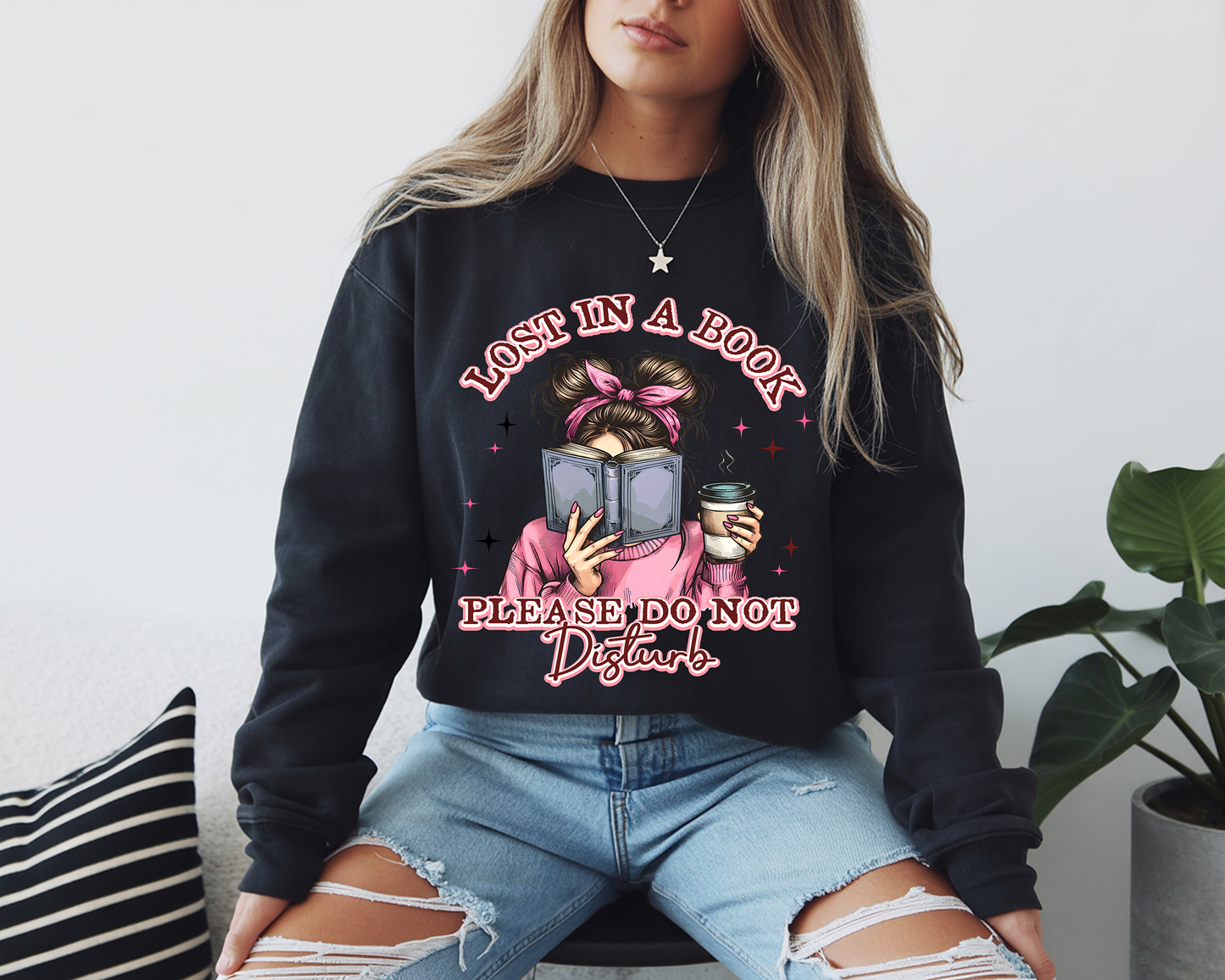 Lost In a Book-Full Color -DTF Transfer-WHOLESALE